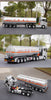 Original factory 1:36 Foton Auman EST-A diecast container truck model for gift, toys