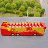 Original factory 1:42 Foton AUV 70th aniversary Concierge Car Double Decker Sight bus alloy model for collection