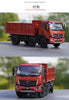 Original factory 1:32 Foton Ruiwo Rowor ES7 Diecast dump truck alloy truck muck simulation car model for gift, toy