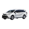 Original factory 1:18 GAC Toyota Senna MPV TOYOTO SIENNA diecast commercial vehicle white/blue/green alloy car model