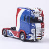 1:64 GCD Scania S730 heavy truck tractor model alloy engineering truck model for goft, toys