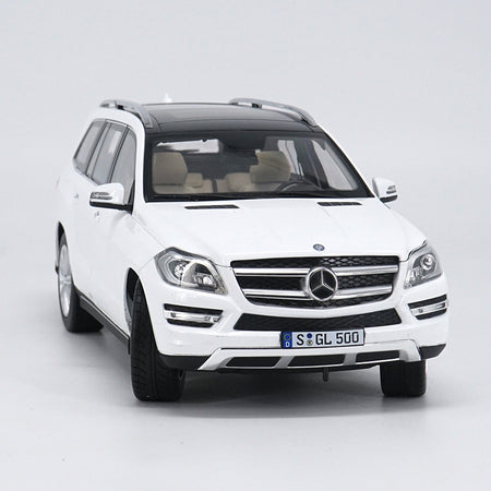 1/18 Daimler Mercedes-benz Gls 500 Diecast Model Car Suv White