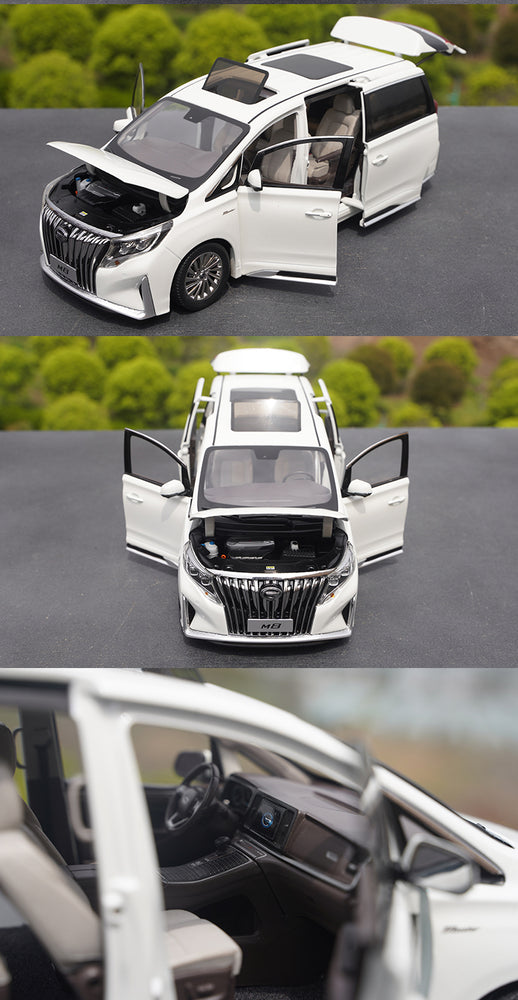 Original authentic 1:18 GAC Trumpchi M8 Master Edition GM8 diecast alloy MPV car model for promotional gift, collection
