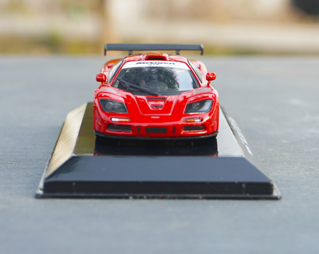 Originial factory 1:43 McLaren P1 570 F1 GTR diecast roadster car model for gift, toys