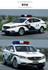 1:18 Alloy Pull Back Toy GEELY GE PHEV diecast police Toy Car Collectable miniature model of Children's toy vehicle Gift