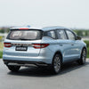 hite/Silver/blue 1:18 GEELY JIAJI MPV diecast Car Model Collectiable Toy Car Miniature model of Children's toy vehicle Gift