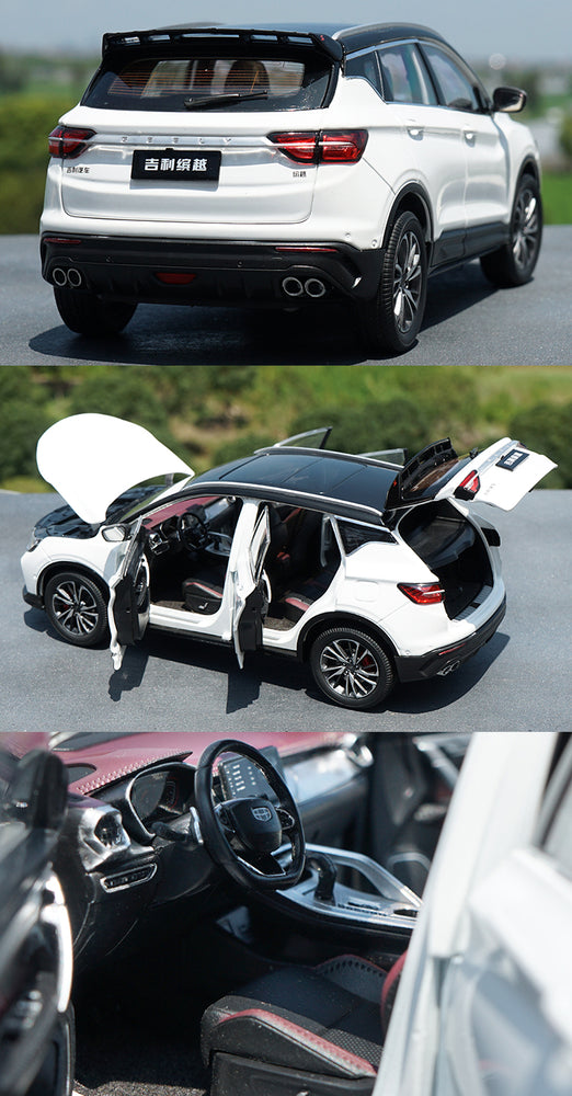 Classic Authorized Authentic 1::18 Geely bin yue battle diecast scale car model with small gift