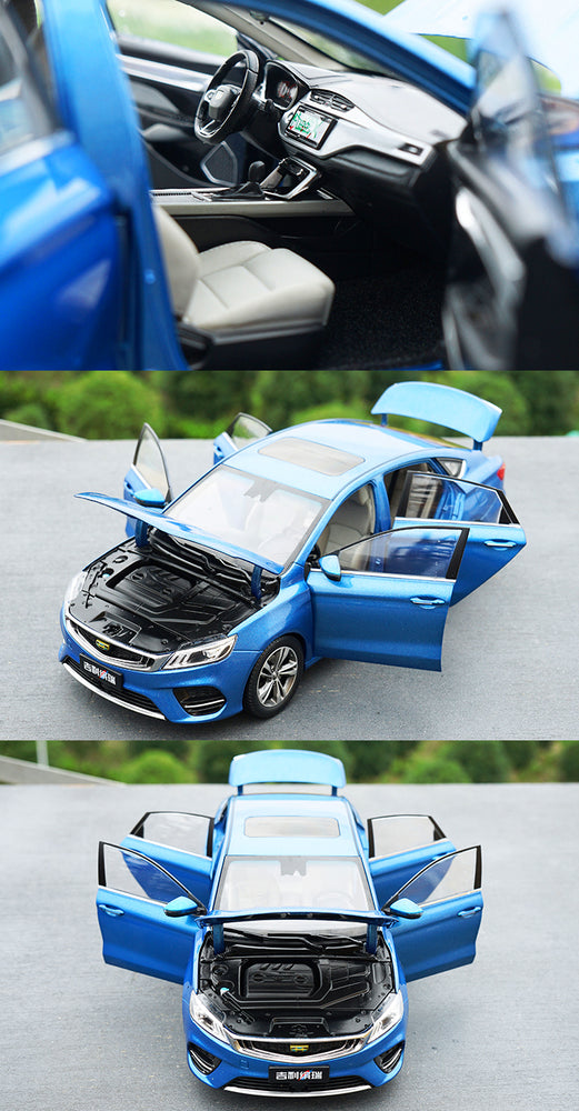 1:18 scale Diecast Model Geely binrui Bean alloy Car Miniature model of Children's toy vehicle Gift