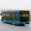 Original factory 1:38 Xiamen Golden Dragon XMQ6105G new launch diecast alloy bus model for gift, collection