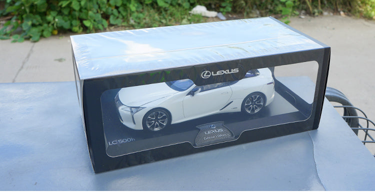 Original factory authentic 1:18 LEXUS LC500h LC500 diecast metal scale car models for gift, collection, toys