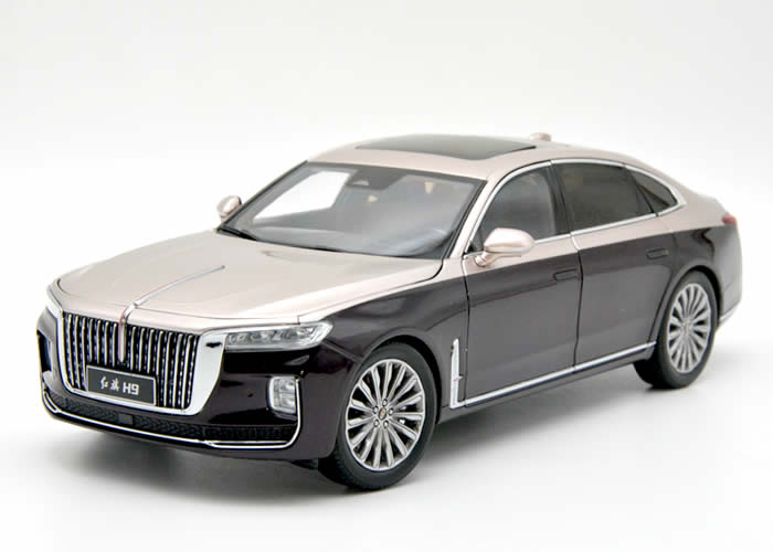 High classic authentic 1:18 FAW Hongqi H9 diecast alloy car model for birthday gift, Christmas gift