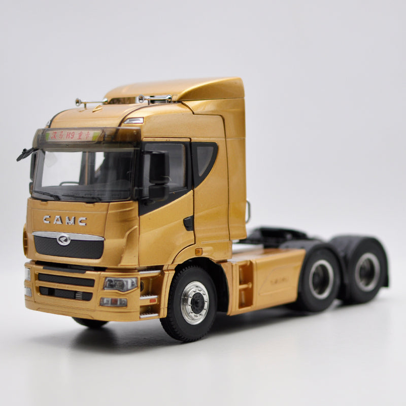 Original factory authentic CAMC heavy truck 1:28 Hanma H9 tractor trailer alloy scale models for gift, collection