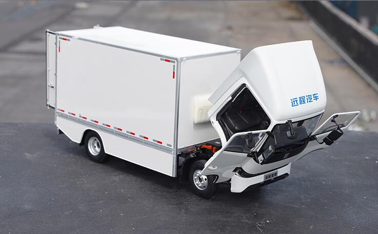 1:18 Geely Remote H Class diecast van light truck model pure electric truck model for gift