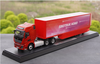 Original factory Sinotruck Brand new 1:36 Diecast HOWO T7H Tractor truck models alloy container truck model for gift