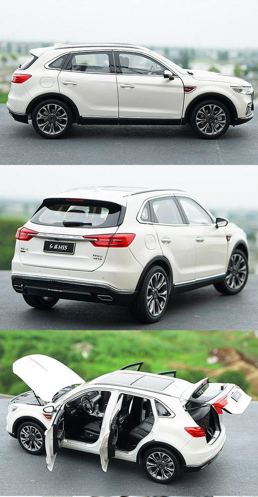 1:18 scale Alloy Toy Vehicles hongqi HS5 SUV Car Model Of Children's Toy Car miniature model