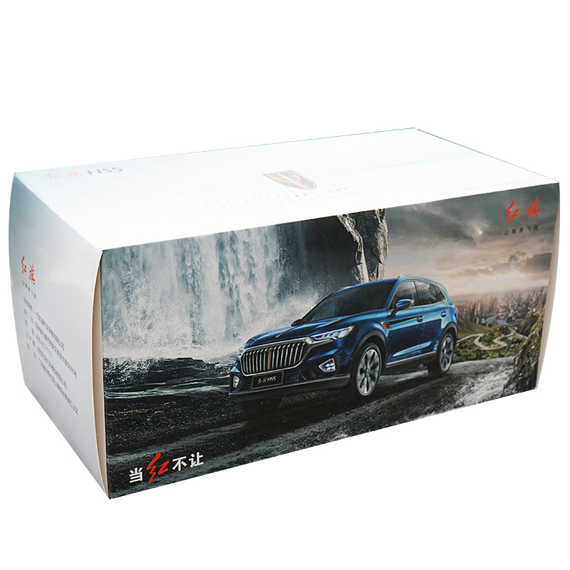 1:18 scale Alloy Toy Vehicles hongqi HS5 SUV Car Model Of Children's Toy Car miniature model