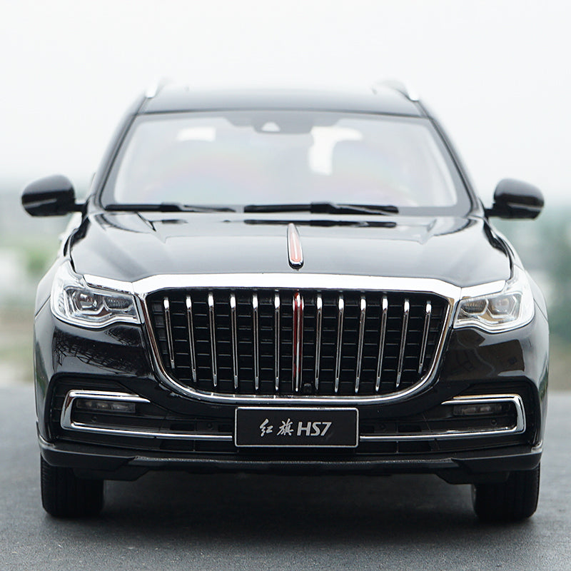 alloy toy vehicle diecast 1:18 Hongqi car model HS7 for collection, birthday gift