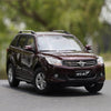 Original factory 1:18 Mazda Haima S7 alloy SUV car model for gift, collection