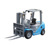 Original factory 1:25 German Hanse Lifter DIECAST engineering truck model alloy forklift truck model for gift, toy