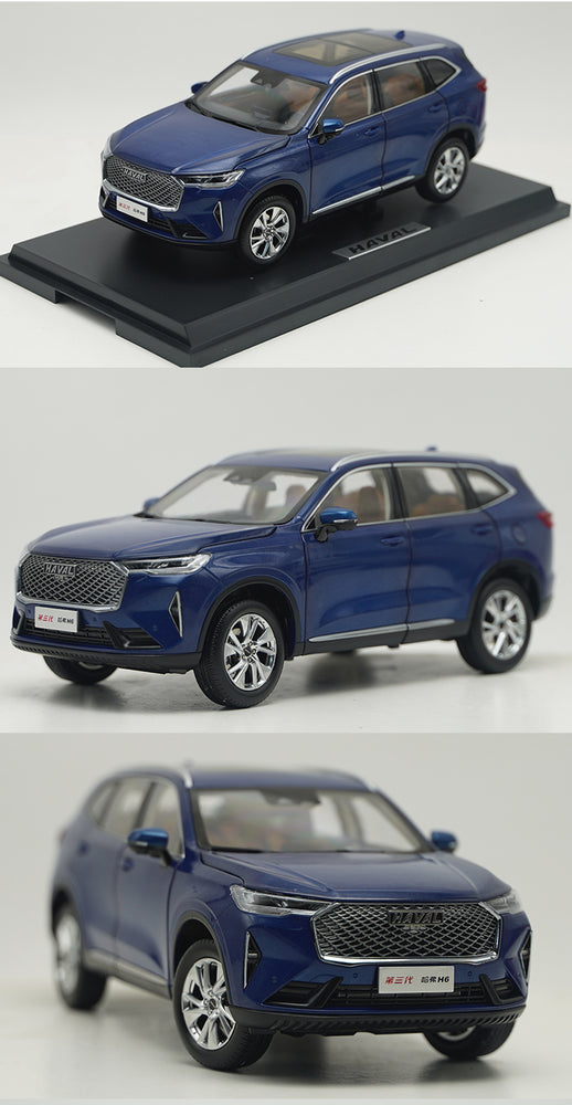 Original authentic 1:18 Great Wall 3th Generation Harvard H6 2021 red diecast alloy scale car model for gift, collection