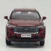 Original authentic 1:18 Great Wall 3th Generation Harvard H6 2021 red diecast alloy scale car model for gift, collection