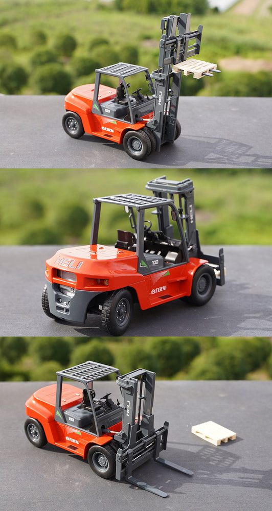 Original factory 1:25 Heli CPCD30 diecast forklift truck models alloy construction machinery CHL forlift miniature