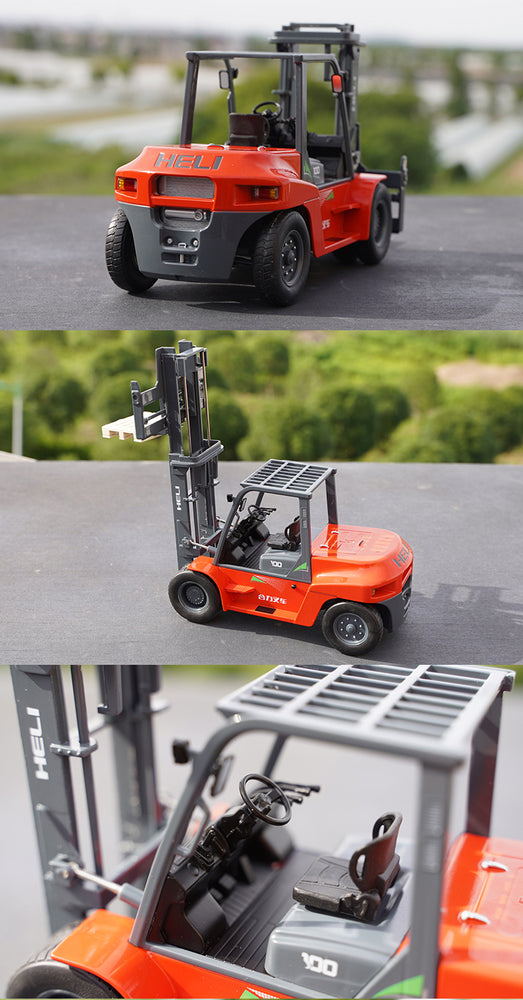 Original factory 1:25 Heli CPCD30 diecast forklift truck models alloy construction machinery CHL forlift miniature