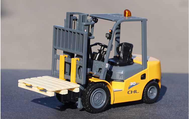 Original factory 1:25 Heli CPCD30 diecast forklift truck models alloy construction machinery CHL forlift miniature