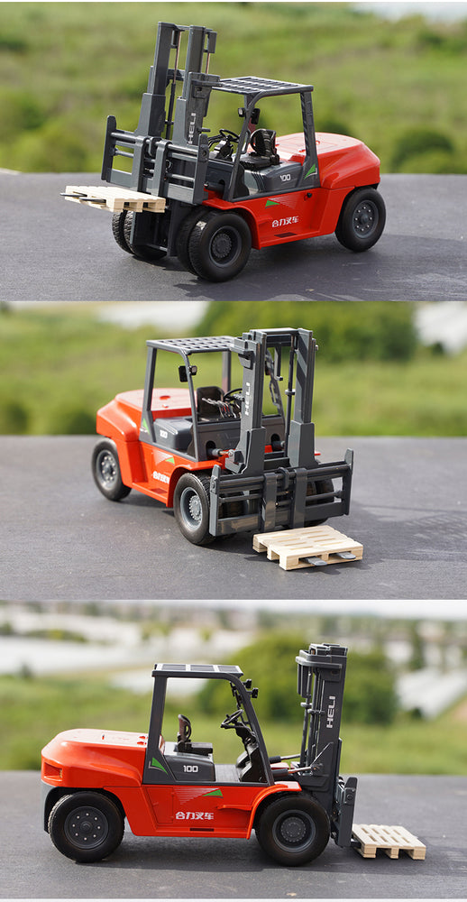 Original factory 1:25 Heli CPCD30 diecast forklift truck models alloy construction machinery CHL forlift miniature