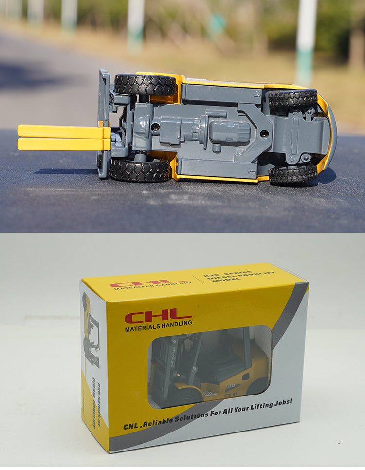 Original factory 1:25 Heli CPCD30 diecast forklift truck models alloy construction machinery CHL forlift miniature