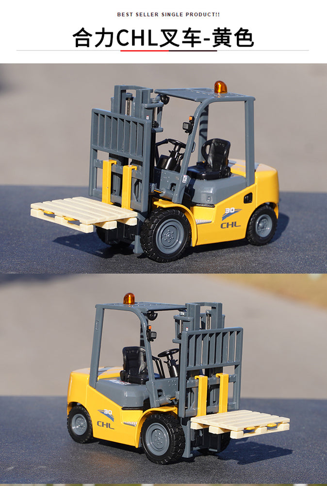 Original factory 1:25 Heli CPCD30 diecast forklift truck models alloy construction machinery CHL forlift miniature