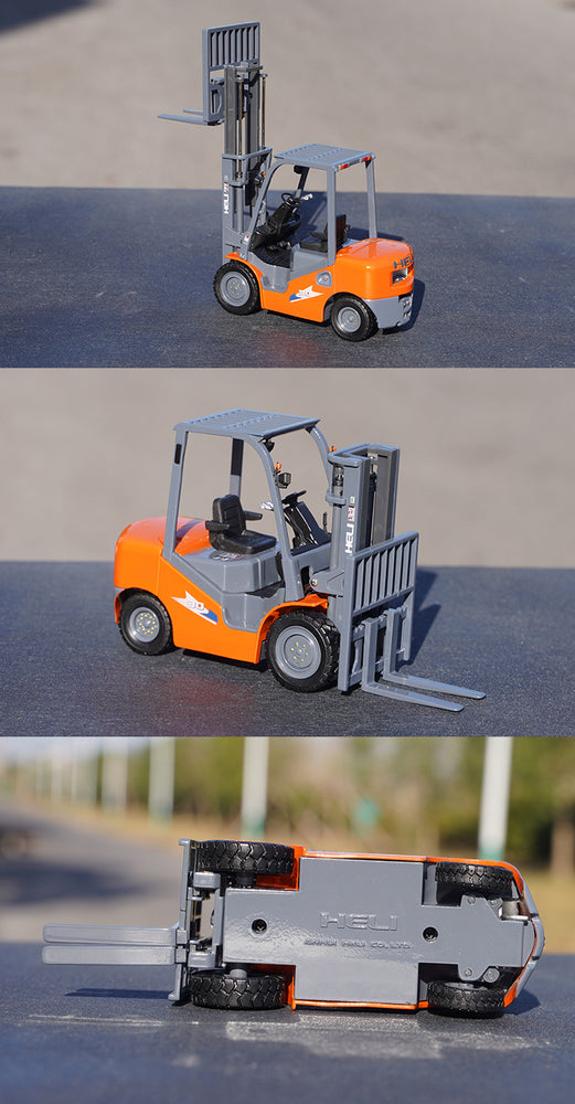 Original factory 1:25 Heli CPCD30 diecast forklift truck models alloy construction machinery CHL forlift miniature