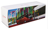 Original factory 1:42 Suzhou Jinlong Higer KLQ6127BAE51 Diecast scale bus model alloy highway bus toy model