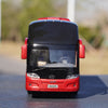 Original factory 1:42 Suzhou Jinlong Higer KLQ6127BAE51 Diecast scale bus model alloy highway bus toy model