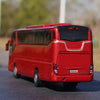 Original factory 1:42 Suzhou Jinlong Higer KLQ6127BAE51 Diecast scale bus model alloy highway bus toy model