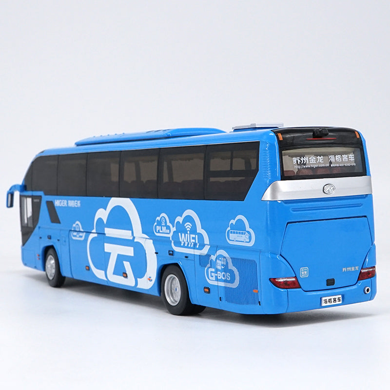 Higer 1:42 China Gold Dragon KLQ6125B H92 Travel Bus Die Cast Model with small gift