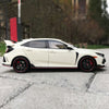 High Quality 1/18 Honda Civic TYPE R FK8 2017 Japanese sports car alloy car model with small gift