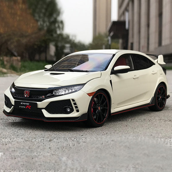 High Quality 1/18 Honda Civic TYPE R FK8 2017 Japanese sports car 