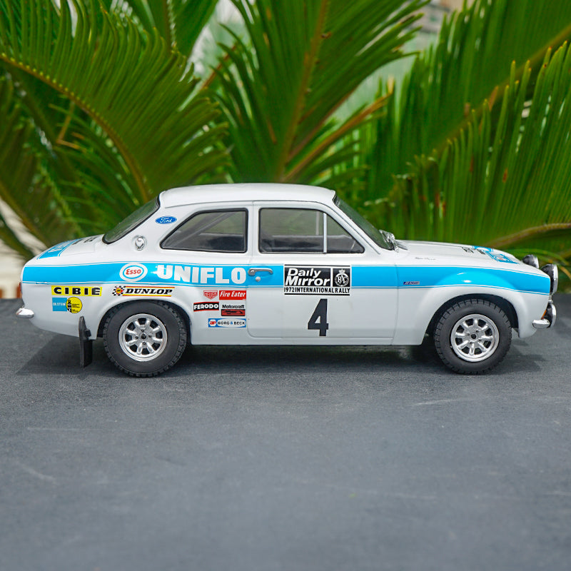 High classic 1:18 Triple9 FORD ESCORT MK1 ROAD CAR With fast shipping