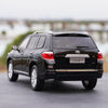 Original factory White/Black 1:18 GAC Toyota Highland 2012 diecast car model for gift, collection