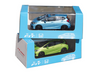 Original factory Green/Blue 1:43 GAC Honda Fit 2018 Diecast alloy car model for collection, toys, gift