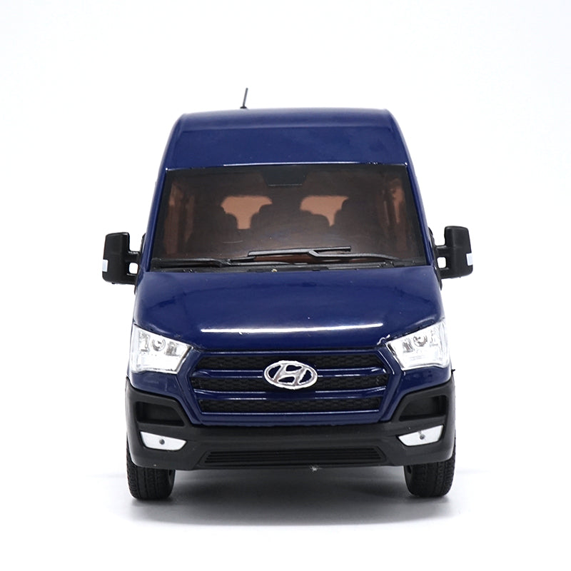 High simulation 1:24 HYUNDAI SOLATI H350 MPV (BLUE) DIECAST MODEL VAN