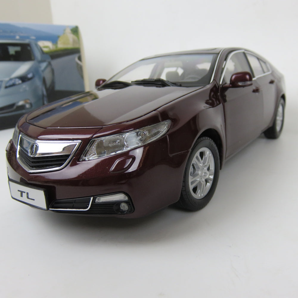 Original factory authentic 1:18 ACURA TL 1:18 2009 Diecast car models for gift, toys