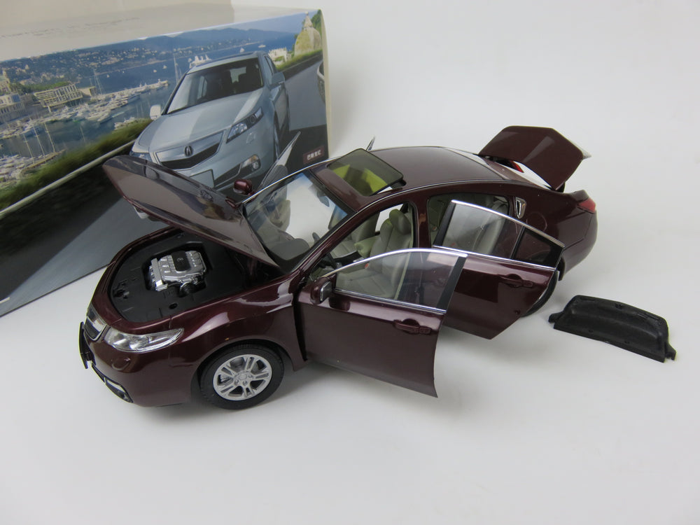 Original factory authentic 1:18 ACURA TL 1:18 2009 Diecast car models for gift, toys