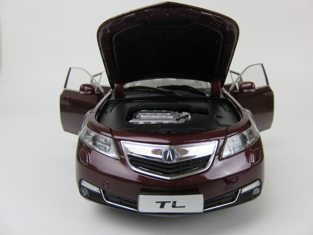 Original factory authentic 1:18 ACURA TL 1:18 2009 Diecast car models for gift, toys