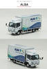 Original factory 1:76 ISUZU N-Series M1 Hong Kong diecast medium van truck models for gift, toys