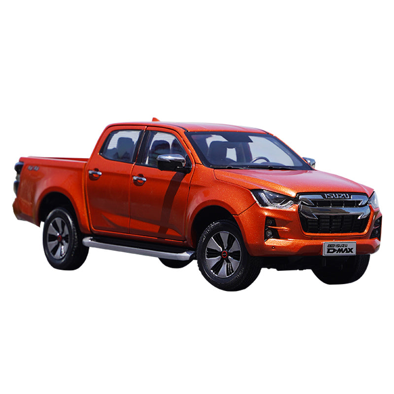 Isuzu D-Max 4X4 Pick Up Orange échelle 1/43 voiture miniature moulée sous pressi Isuzu D-Max 4X4 Pick Up Orange échelle 1/43 voiture miniature moulée sous pressi