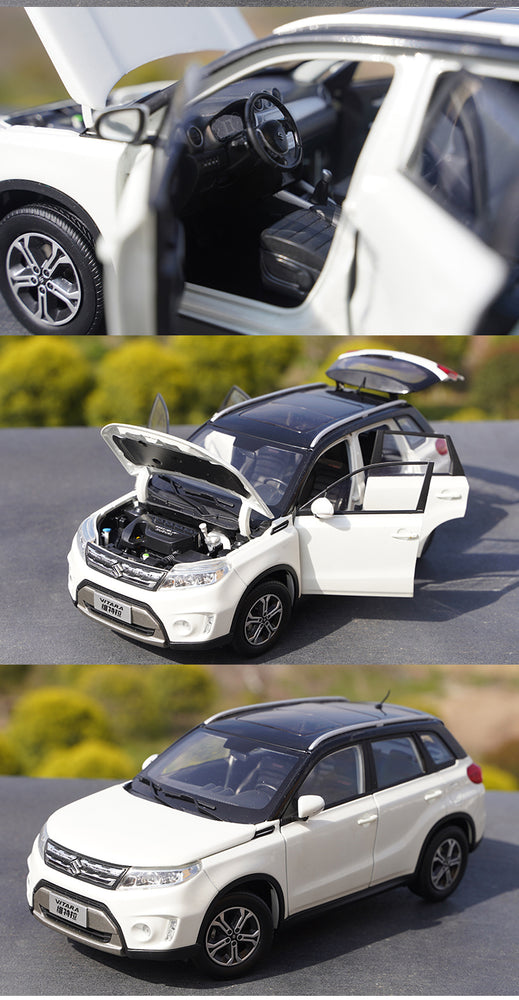 Original factory Changan Orange/Red/White 1:18 Suzuki Vitara Diecast alloy simulation car model for gift, collection