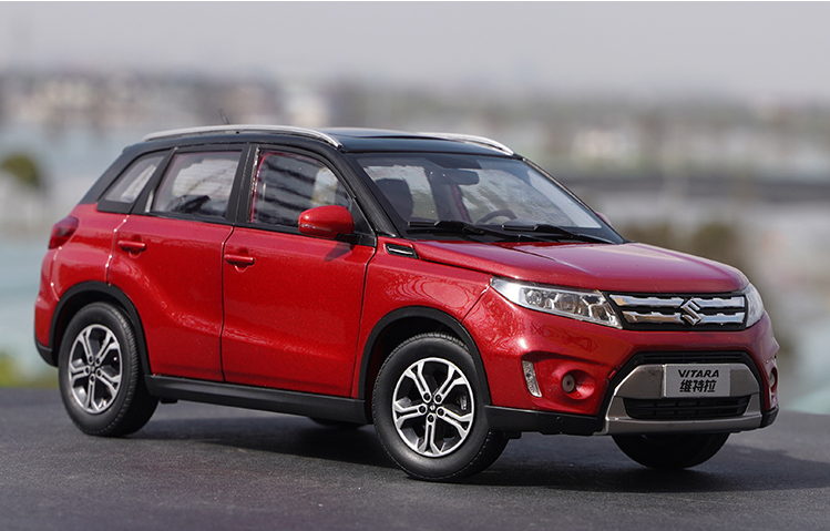 Original factory Changan Orange/Red/White 1:18 Suzuki Vitara Diecast alloy simulation car model for gift, collection