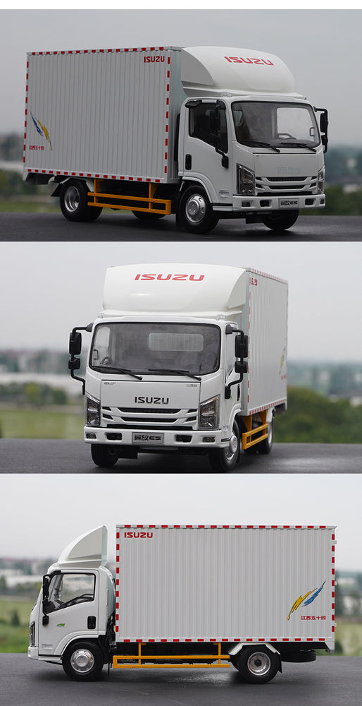 Original factory 1:18 Isuzu Yifang Wing ES diecast light truck model for gift, collection